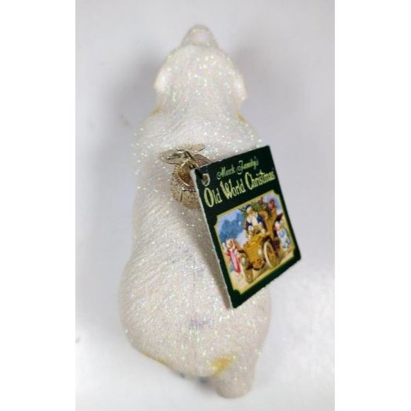 Glistening Polar Bear Retired Old World Christmas Ornament - Picture 6 of 6